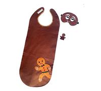 ZAC HOME World Book Day Ginger Bread Man Costume for 3-12 year old