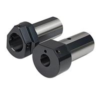 ZAC Lathe Tool Holder Bushing CNC Turing Tool Sleeve Steel Reducing Socket Adapter Heavy Duty CNC Lathe Parts for CNC Lathe Chuckers Milling Turning Machines (D40-20)