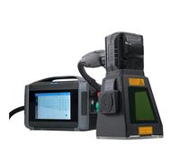 ZAC - Portable PRO Fiber Engraver Laser Marking Machine with 100 x 100mm Field Lens, Dual MAX Power Supply 8" Laser Source, Class II 0.875mW Touch Screen