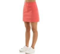 Zac & Rachel Women's New Millennium Solid Pull-on Skort, Spiced Coral, 12