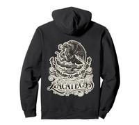 Zacatecas Mexico Eagle Heritage Vintage Tattoo Design Pullover Hoodie