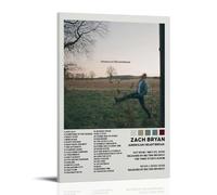 Zach Bryan American HeartbreakArt Image Printing Modern Family Bedroom Decoration Poster Printing Living Room Aesthetics Canvas Wall Youth Girls Dormitory DecorationFrame-style-1512x18inch(30x45cm)