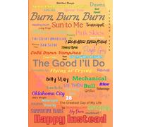 Zach Bryan Notebook Journal Song Writing Self Help