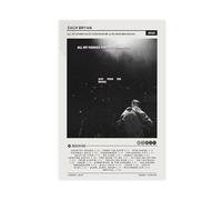 Zach Bryan Poster All My Homies Hate Ticketmaster Live From Red RocksAlbum Cover Poster Canvas Poster Wall Art Decor Print Picture Paintings for Living Room Bedroom Decoration Unframe-style 12x18inch(