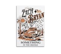 Zach Bryan Print Album Cover Signed Limited , Music Album Cover ,Pop Hip Hop Rap Singer Star Music Poster Aesthetic Canvas Wall Art for Girl And Boy Teens Dorm Decor 12x18inch(30x45cm) Unframe-style