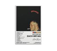 Zach Bryan Print Album Cover Signed Limited , Music Album Cover ,Pop Hip Hop Rap Singer Star Music Poster Aesthetic Canvas Wall Art for Girl And Boy Teens Dorm Decor 12x18inch(30x45cm) Unframe-style