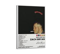 Zach Bryan Print Album Cover Signed Limited , Music Album Cover ,Pop Hip Hop Rap Singer Star Music Poster Aesthetic Canvas Wall Art for Girl And Boy Teens Dorm Decor 12x18inch(30x45cm) Frame-style