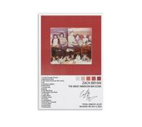 Zach Bryan The Great American Bar Scene Canvas Wall Art Home Posters Are Suitable for Bedroom Dining Room And Living Room Beautiful Artwork Is A Great Gift for FriendsUnframe-style08x12inch(20x30cm)