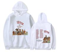 Zach Bryan The Quittin Time Tour Merch Hoodie Unisex Long Sleeve Sweatshirt Casual Hoodie Oversized Pullover Top for Men Women XXS-4XL-White||S