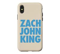 Zach John King Logo Blue Case for iPhone X/XS