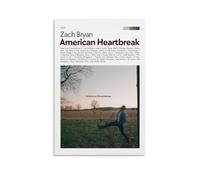 Zach Poster Bryan Poster American Heartbreak Album Cover Canvas Posters Poster Wall Art Decorative Painting Bedroom Painting Posters 08x12inch(20x30cm) Unframe-style