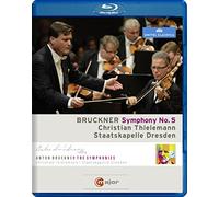 S.Kapelle Dresden:Thielemann - Bruckner: Symphony No. 5 [Blu-ray] [Region Free]