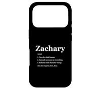 Zachary Is A Legend Dictionary Definition Funny Saying Case for iPhone 17 Pro