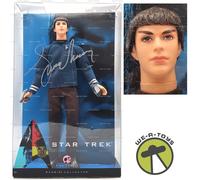 Zachary Quinto as Mr. Spock Star Trek Ken Barbie Doll Signed 2008 Mattel #N5501