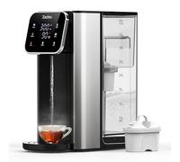 ZACHVO Hot Water Dispenser UR05 with Filter, 2200W Fast Heating, 4 Temperature Settings, 4L Removable Tank, 3 Water Volume Options, Compact & Energy Efficient, Ideal for Kitchen, Office & Home