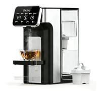 ZACHVO Instant Hot Water Dispenser KEI906 - 2600W One Cup Hot Water Dispenser, Energy-Efficient, Adjustable Temperature & Volume, Child Lock, 3L Tank, BRITA Filter Compatible (Filter Included)