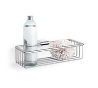 Zack Atore Polished Stainless Steel 28.8cm Wall Shower Basket 40463