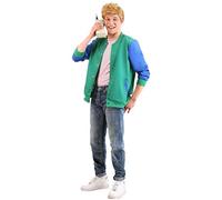 Zack Morris Saved by the Bell Adult Fancy Dress Costume X-Large