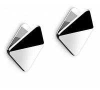 Zack Olfo Polished Stainless Steel Square Towel Hook, Set/2, 40367