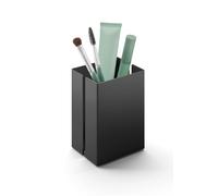 Zack Potes 7.5cm Black Stainless Steel Makeup Utensil Box