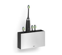 Zack Potes Brushed Stainless Steel Toothbrush Holder, Large