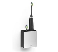 Zack Potes Brushed Stainless Steel Toothbrush Holder, Small