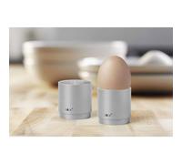 Zack Salo Premium Brushed Stainless Steel Egg Cup Set (2 Pieces) - Award-Winning