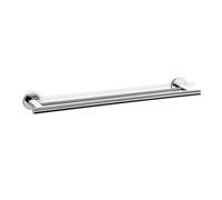 Zack Scala Polished Stainless Steel Double Towel Rail - Premium Bathroom Organis