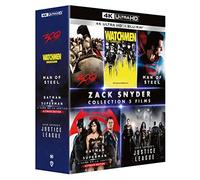 Zack Snyder Collection::300 / Watchmen / Man of Steel / Batman v Superman / Zack Snyder's Justice League [BOX] [5xBlu-Ray 4K]+[5xBlu-Ray] (English audio. English subtitles)