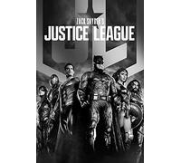Zack Snyder's Justice League (2021) V3 Movie Poster Framed or Unframed Glossy Poster (A1 - 594 × 841 mm Unframed)