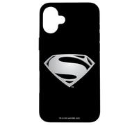Zack Snyder's Justice League Superman Black Suit Icon Case for iPhone 16 Plus
