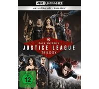 ZACK SNYDER'S JUSTICE LEAGUE TRILOGY 8 ULTRA HD BLU-RAY NEW