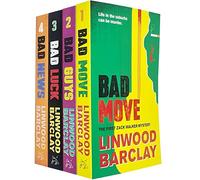 Zack Walker Mystery Series 4 Books Collection Set (Bad Move,Bad Guys,Bad Luck,Bad News)