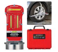 Zackman Scientific AutoSolo Magnetic Camber Castor Kingpin Gauge 3-in-1 Car Alignment Tool - DIY Wheel Alignment Kit with Storage Case