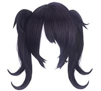 ZACKZIK Drifters Cosplay wig for Needy Streamer Overload KAngel black