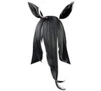 ZACKZIK Xuchang Cosplay wig for Uma Musume Pretty Derby Manhattan Cafe With Ear