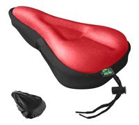 Zacro Gel Bike Seat - Extra Soft Gel Bicycle Seat - Bike Saddle Cushion with Water&Dust Resistant Cover (Black)……