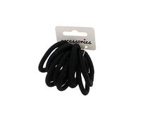 Zac's Alter Ego 10 Pack Thick Snag Free Endless Hair Elastics Soft No Metal Ponytail Holders for Thick Hair