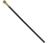 Zac's Alter Ego 102cm Fancy Dress Antique Gold Crazy Skull Staff/Cane with Ruby Gem Eyes