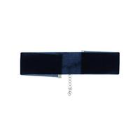 Zac's Alter Ego 3.8cm Navy Blue Velvet Chocker with Lobster Clasp Fastening