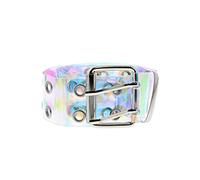 Zac's Alter Ego Adjustable AB Iridescent Belt with 2 Row Eyelets