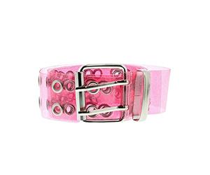 Zac's Alter Ego Adjustable Pink Glitter Belt with 2 Row Eyelets