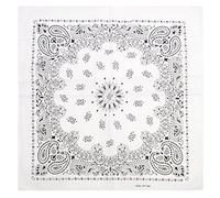Zac's Alter Ego Alternative Retro Paisley Cotton Bandana/Neckerchief/Headtie/Face Mask