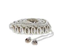 Zac's Alter Ego Alternative Retro Tie Up Sea Shell & Rope Belt