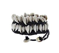 Zac's Alter Ego Alternative Retro Tie Up Sea Shell & Rope Belt