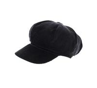 Zac's Alter Ego Corduroy Flat Cap/Baker Boy Hat - Selection of Colours Black