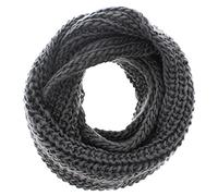 Zac's Alter Ego Cosy Knitted Winter Loop Scarf, Chunky Knitted Snood Cowl Neck Warmer - Multiple Colour Options