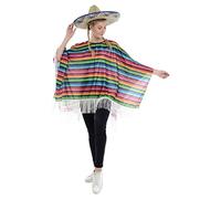 Zac's Alter Ego Fancy Dress Unisex 2 Piece Instant Mexican Bandit Set