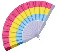 Zac's Alter Ego Gay Pride Festival Equality Pansexual Hand Fan
