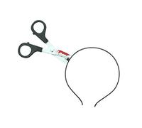 Zac's Alter Ego Halloween Zombie Scissors Headband Bloody Fancy Dress Costume Accessory Horror Headpiece for Men and Women